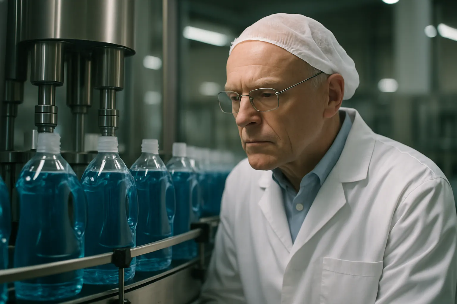 Détergents, eau de Javel, poudre à laver — entretien et nettoyage importés d'Algérie