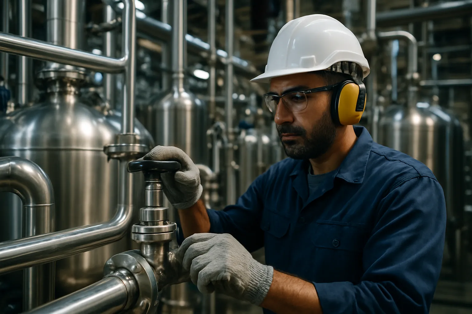 Réacteurs chimiques industriels — contrôle qualité et conformité
