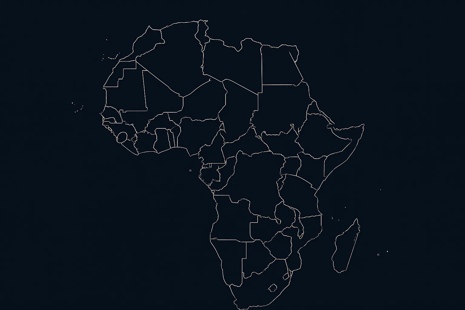 Algérie → Afrique — réseau CFStream
