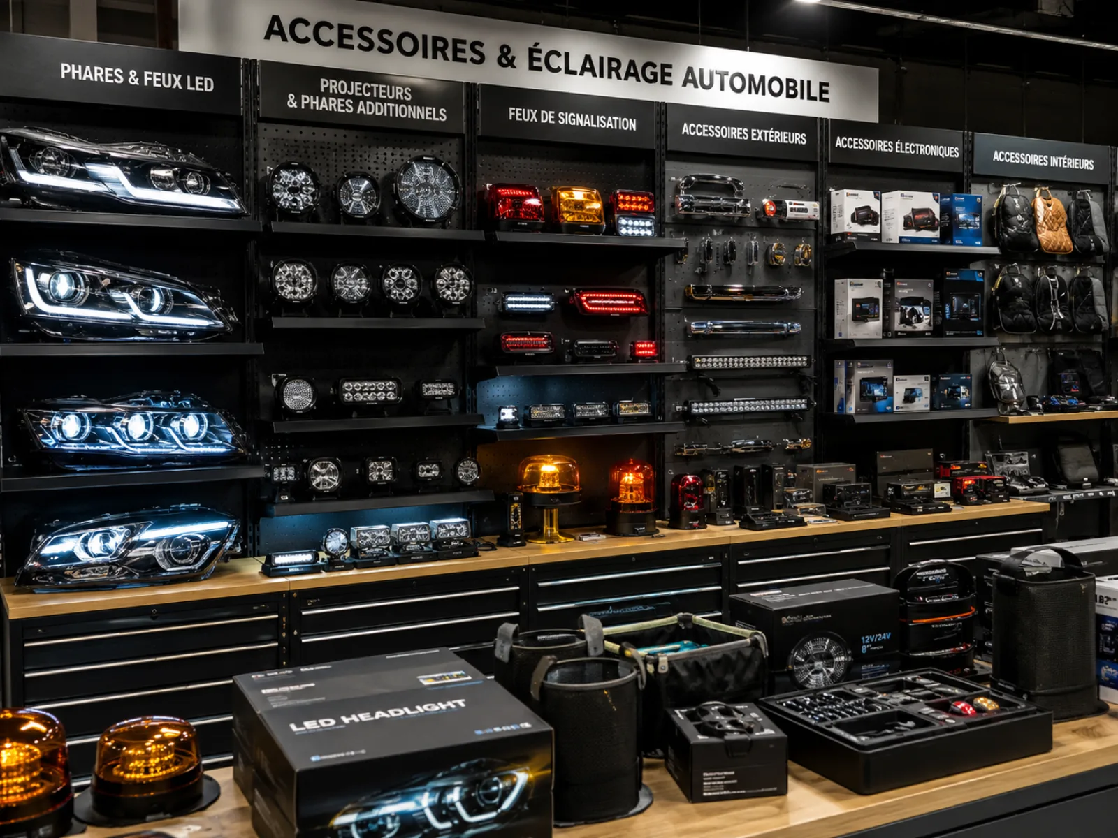 Accessoires & éclairage automobile — vue 2