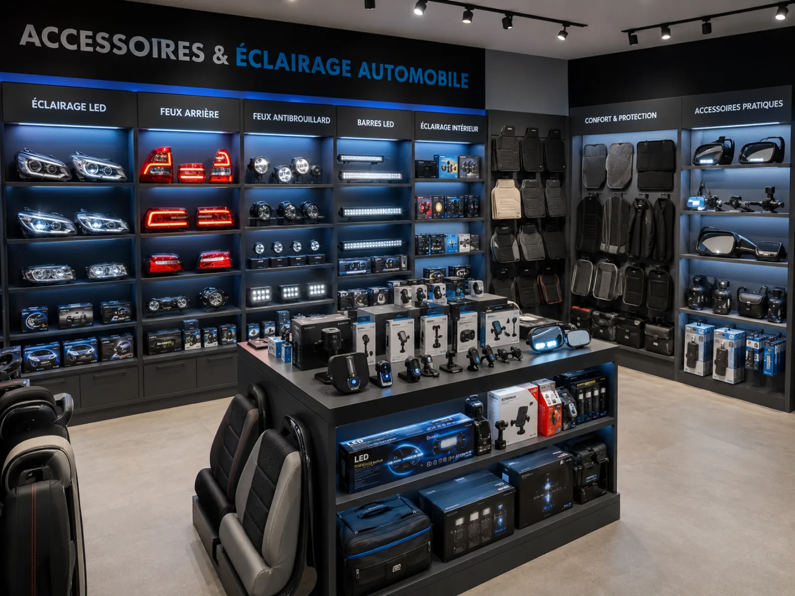 Accessoires & éclairage automobile — vue 3