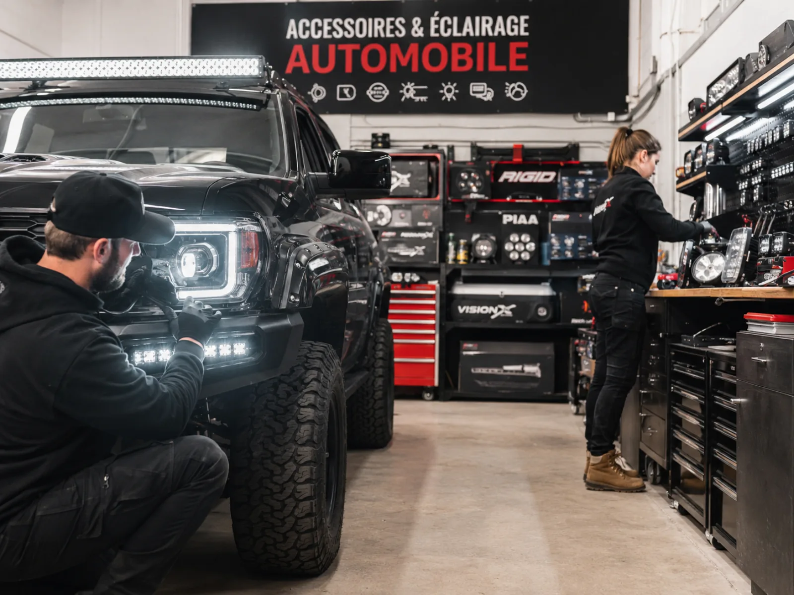 Accessoires & éclairage automobile