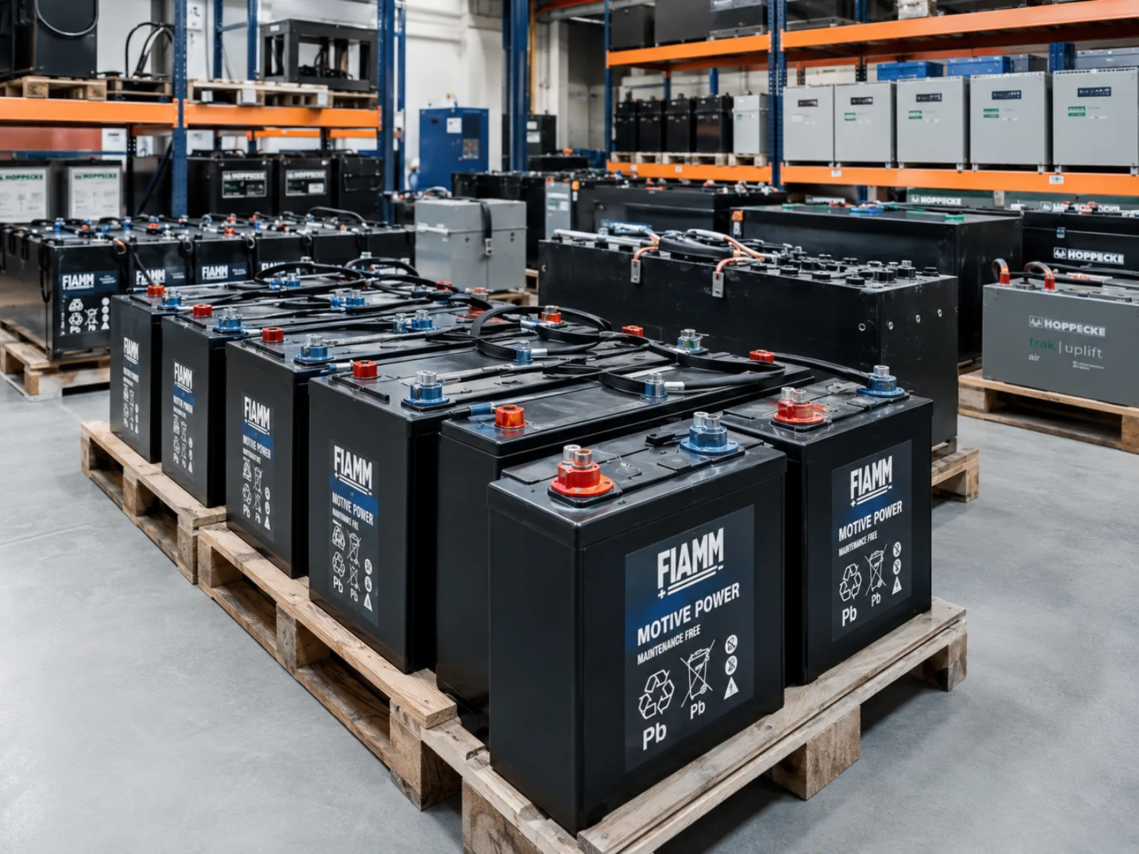 Batteries industrielles & accumulateurs — vue 2