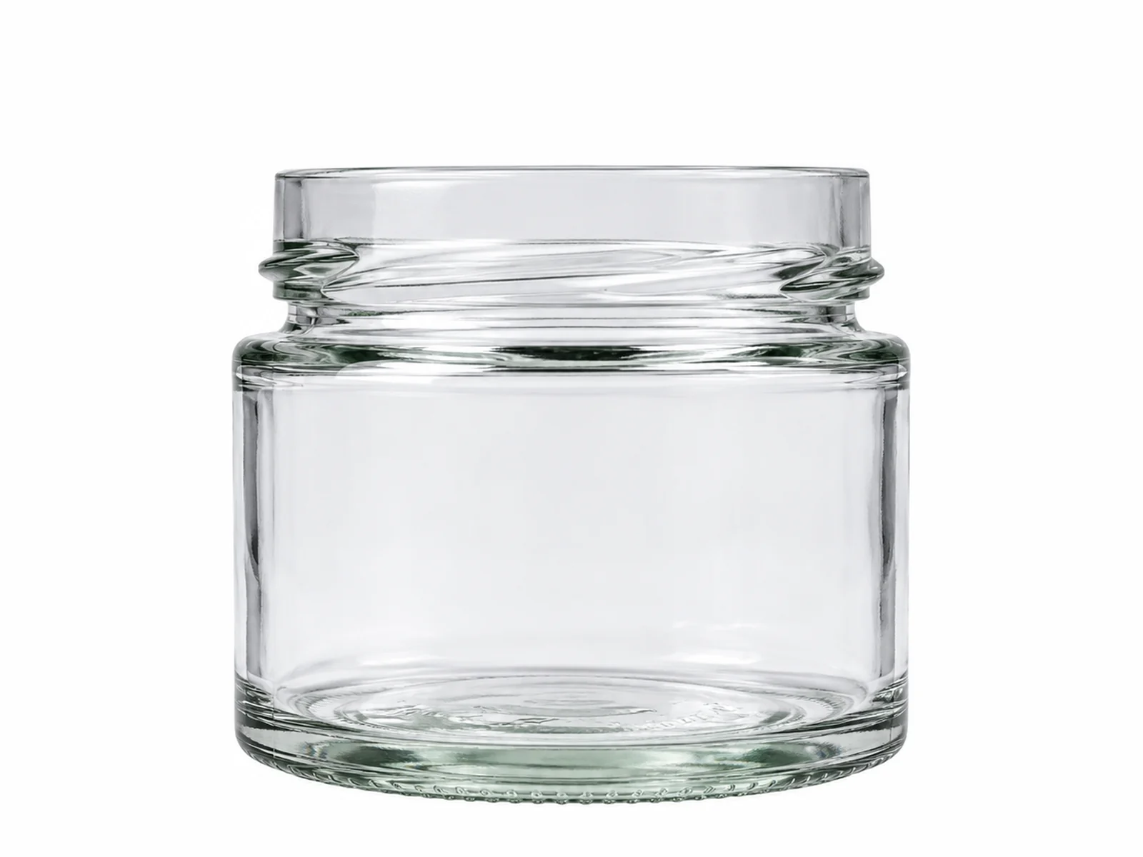 Large Deep glass jar 200 ml TO 70