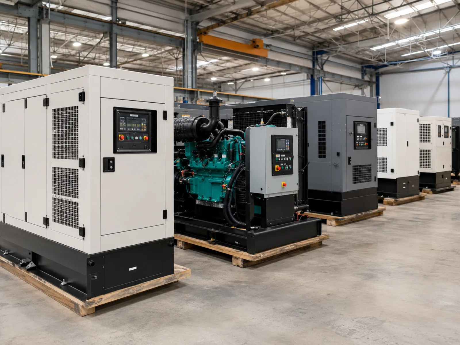 Groupes électrogènes diesel — vue 2