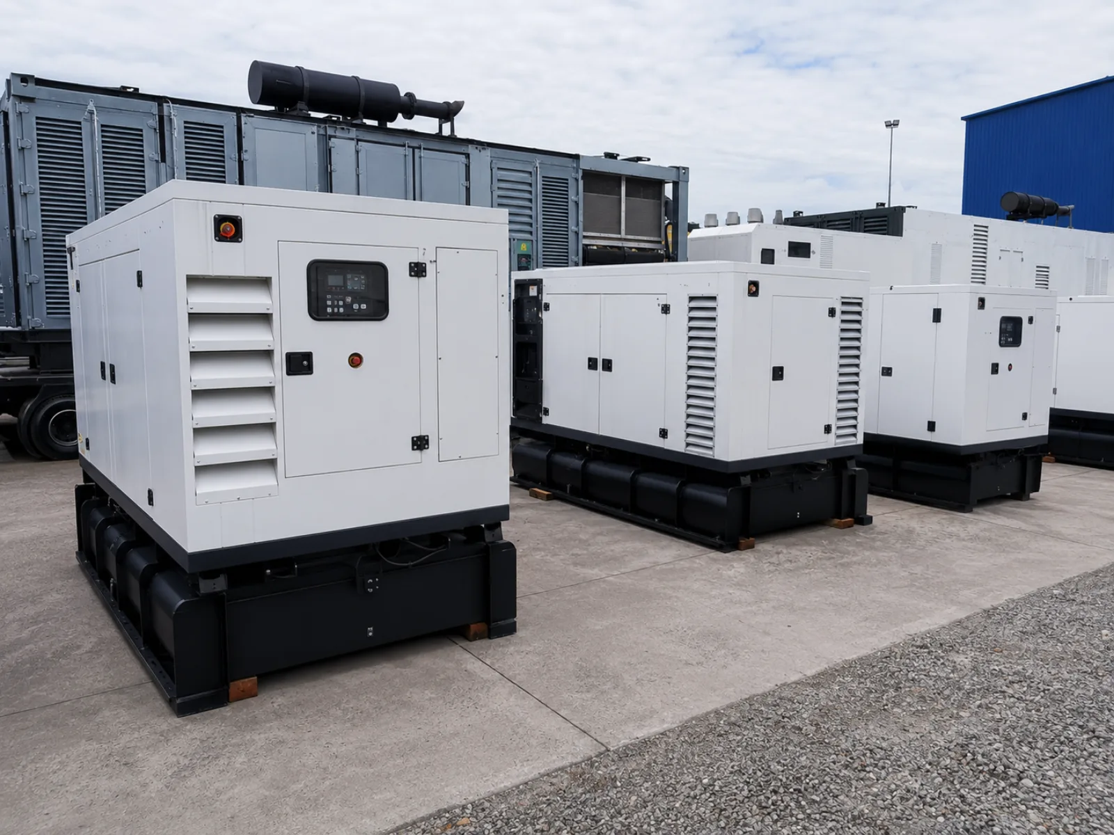 Groupes électrogènes diesel — vue 3