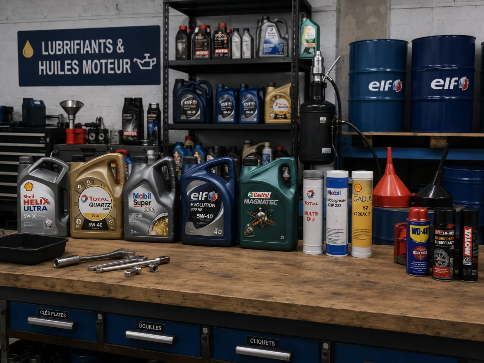 Lubrifiants & huiles moteur — vue 3