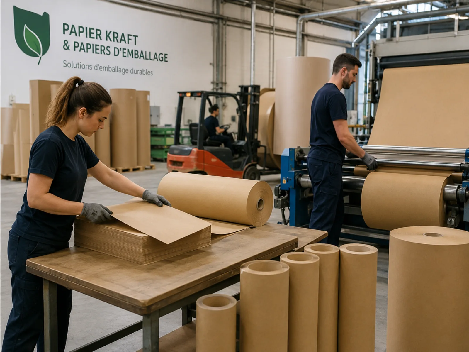 Papier kraft & papiers d'emballage