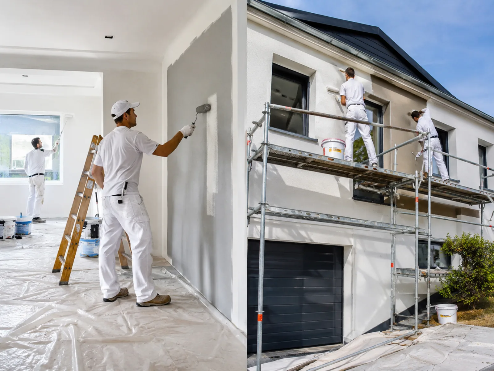 Peinture bâtiment intérieur & extérieur
