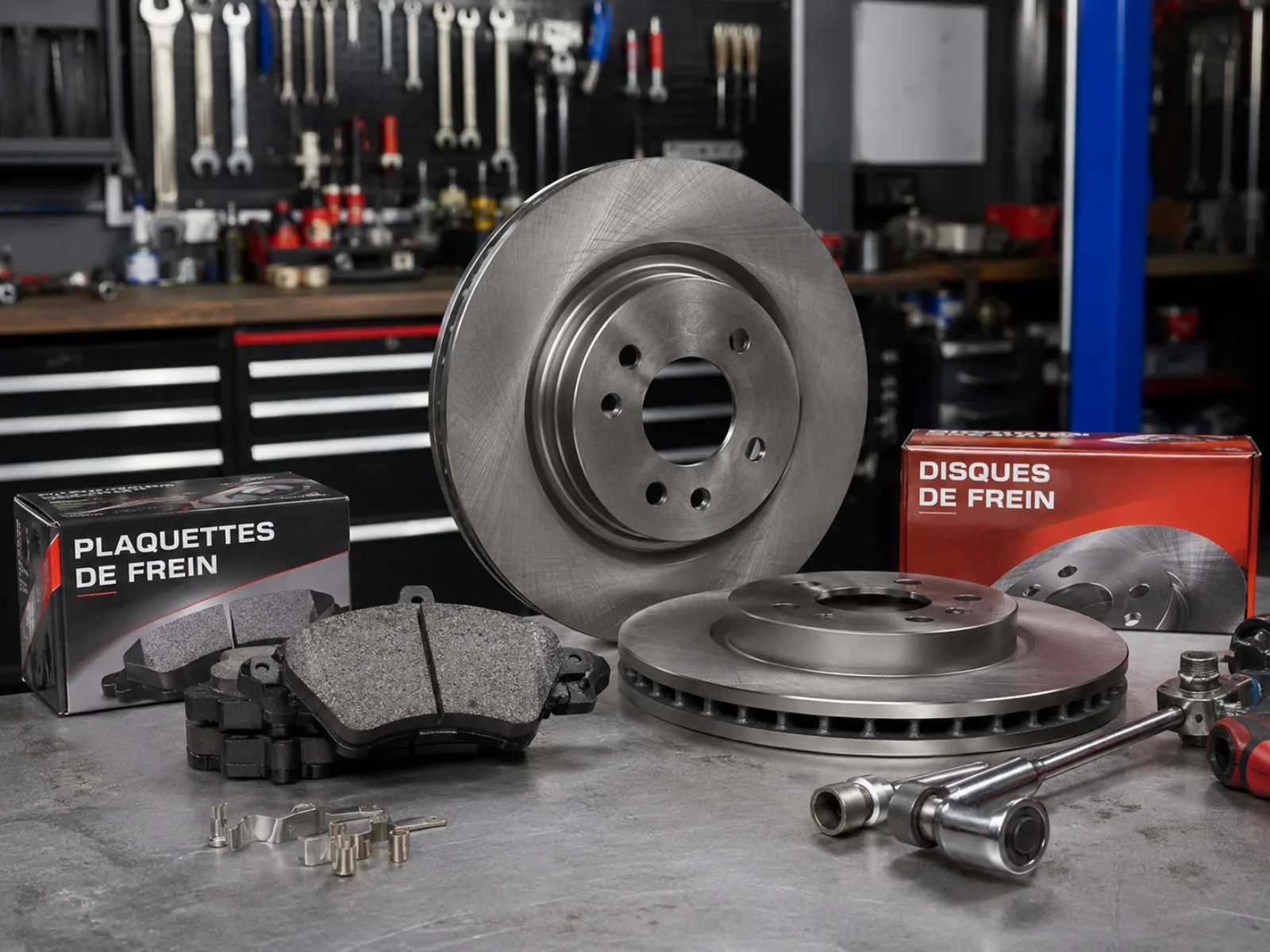 Plaquettes & disques de frein — vue 2