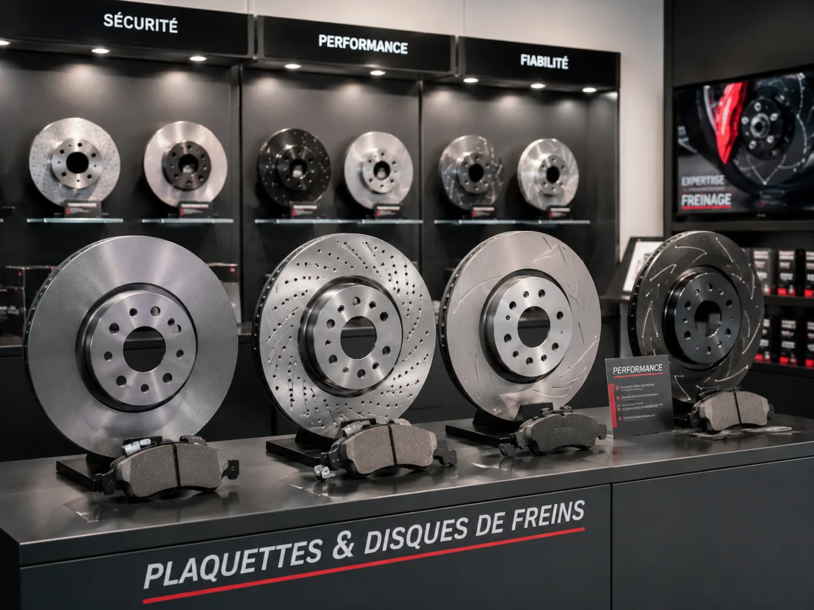 Plaquettes & disques de frein — vue 3