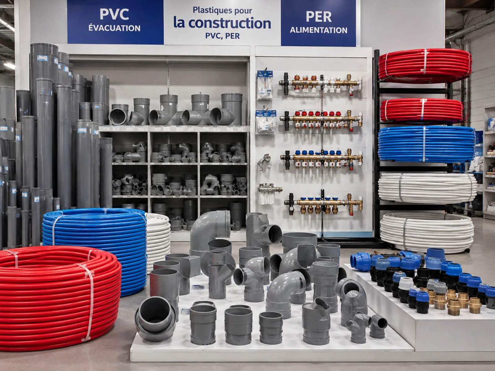 Plastiques pour la construction (PVC, PER) — vue 3